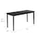 Diversified Spaces Metal Activity Tables, 72 in W, 30 in L, 23-1/2 in to 37-1/2 in H, Laminate, Black X815LBB - alternate 3