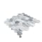 Apollo Tile Gray 12x12 Equator Marble Polished Floor and Wall Mosaic Tile 4.83 sqft/case, 5PK APLMRM88G28A - alternate 7