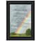 Homeroots Rainbow Bridge 3 Black Framed Print Wall Art 405404 - alternate 1
