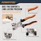 Powertec Wheeled Tile Nippers, Ergonomic Soft Grip, Heavy Duty 22mm Tungsten Carbide Scoring Wheels 71901N - alternate 4