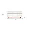 Homeroots 65in White Mahogany Solids And Veneer Cabinet Enclosed Storage TV Stand 404272 - alternate 4