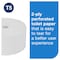 Tork Coreless, 2 Ply, 1,500 Sheets, White, 18 PK 472887 - alternate 4