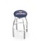 Holland Bar Stool Co 30" Chrome Connecticut Swivel Bar Stool, Accent Ring L8C2C30ConnUn - alternate 1