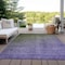 Homeroots 5' X 8' Olive Green and Purple Ombre Washable Non Skid Indoor Outdoor Area Rug 563722 - alternate 8