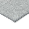 Homeroots 3' X 5' Silver Gray And Ivory Floral Washable Indoor Outdoor Area Rug 582374 - alternate 8