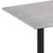 Flash Furniture 48"x30" Tabletop, Gray Faux Concrete, Seamless Surface Technology, 22x30 Black Table Height X-Bases ST-REC3048-CMGY-T2230-GG - alternate 8