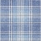 Homeroots 9' X 12' Denim Blue And Ivory Plaid Washable Indoor Outdoor Area Rug 596331 - alternate 4