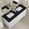 James Martin Vanities Myrrin 60" Double Vanity, Bright White, w/ 3 CM Phantome Eclos Top 485-V60D-BW-3PHT - alternate 8