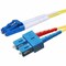 Monoprice Single Mode Fiber Optic Cable - LC/SC_ UL_ 9/125 Type_ Duplex_ Yellow_ 5313 - alternate 1