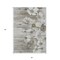 Homeroots 3' X 5' Taupe Ivory And Tan Floral Washable Indoor Outdoor Area Rug 582782 - alternate 7
