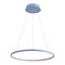 Jonathan Y Brice 23.75" Modern Contemporary Metal Round Dimmable Integrated LED Pendant, Blue JYL7203D - alternate 9