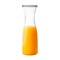 Smarty Had A Party 35 oz. Clear Large Disposable Plastic Wine Carafes with Lids (12 Carafes), 12PK 2685-CASE - alternate 9