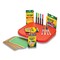 Crayola Create N Carry Case, Combo Art Storage Case and Lap Desk, 75 Pieces 04-6814 - alternate 4