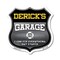 Signmission Derick's Garage I Can Fix Everything But Stupid, 18 Inch X 18 Inch, Plastic Sign SHI-P-18-490-DERICK - alternate 1