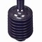 Impact Products Deluxe Professional Plunger, 11.2" Polyethylene Handle, 6" dia IMP 9205 - alternate 8