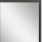 Homeroots 39" Dark Brown Solid Wood Framed Accent Mirror 632828 - alternate 3