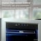 Tcl 2.4 Cu. Ft. 102-Can Beverage Cooler, Digital Controls, LED Light, Glass Door, Stainless Steel TRV102FAS - alternate 4