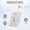Overtime 22-in-1 Multi-Port Power Strip with 16 AC Outlets, 3 USB-A & 3 USB-C Ports, White OS70 - alternate 8