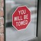 Signmission You Will Be Towed, 4 inch X 4 inch, Vinyl Decal, 2PK OC-D-2PACK-4-319 - alternate 2