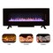 Edendirect 48 in. Wall Mount Electric Fireplace with Remote and Multi Color Flame and Emberbed in Black ZR-W1769P199008 - alternate 6