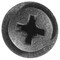Auveco Phillips Oval Head Sems Flush Washer Tapping Screw #8 x 3/4in - Black, 100PK 23837 - alternate 2