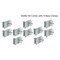 Mytee Products 20ftL x 40ftW 21 Oz PVC Shipping Container Canopy Shelter Roof w/ No End Walls CSB2040 - alternate 6
