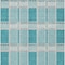 Homeroots 3' X 5' Teal Blue Gray And Ivory Plaid Washable Indoor Outdoor Area Rug 597589 - alternate 7
