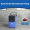 Edendirect 160 pt. 7,500 sq. ft. Commercial Dehumidifier for Basement in Blue, with Pump, Industrial Use ZRDK-DP601A - alternate 3