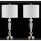 Jonathan Y Victoria 27" Crystal LED Table Lamp, Clear, 2PK JYL2047A-SET2 - alternate 10