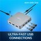 Adesso TAA COMPLIANT 11 IN 1 USC-C MULTIPORT DOCKING STATION AUH-4051-TAA - alternate 13