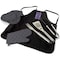 Picnic Time Family Of Brands NCAA Northwestern Wildcats BBQ Apron Tote Pro Grill Set, Heavy Duty BBQ Apron For Men 635-88-179-434-0 - alternate 1