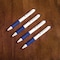Zebra Pen Sarasa Dry X1+ Gel Pen, Retractable, Medium 0.7 mm, Blue Ink, White/Blue Barrel, 12PK 41520 - alternate 9
