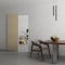 Sartodoors Hidden Barn with Silver Edges - Planum 0010 Light Oak 24" x 96" PLANUM0010HB-S-SPW45-2496 - alternate 1