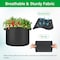 Ipower HealSmart Plant Grow Bags 10 Gallon, Tomoato Planter Pots with Handles, Black 2024 Version, 10PK GLGROWBAG10X5BLKV5X2 - alternate 4