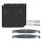 Mytee Products Semitruck Mud Flap & Weight Kit - 2PK 24inx24inMud Flap & 2PK 4inx24inChrome Weights, 2PK MUDFLAP-24-CR-KIT - alternate 6