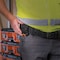 Klein Tools Tool Belt Clips, Black/Gray/Orange, Polyester, 0 Pockets 55838MB - alternate 12