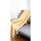 Homeroots 60" X 50" Yellow Woven Cotton Geometric Throw Blanket with Fringe 516499 - alternate 8