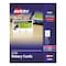 Avery Dennison Large Rotary Card, Laser/Inkjet, 3x5, PK50 5386 - alternate 1