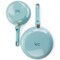 Spice By Tia Mowry Savory Saffron 2 Piece Ceramic Nonstick Aluminum Frying Pan Set in Mint 96319.02RR - alternate 6