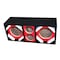 Deejay Led Two 6-in Woofers plus Two Tweeters Red Empty Chuchera Speaker Enclosure D6T2RED - alternate 4