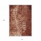 Homeroots 10' X 14' Orange Ikat Washable Indoor Outdoor Area Rug 577000 - alternate 7