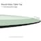 Fab Glass And Mirror 16in in Round Glass Table Top 1/2in Thick Tempered Beveled Edge by, Wall Mirror, Safety Backing 16RT12THBEAN - alternate 7