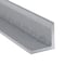 Zoro Select Dark Gray PVC Type 1 PVC Angle Stock, 60 in L, 0.08 in T, 7,300 psi, Smooth 1NTY6 - alternate 1