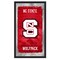 Holland Bar Stool Co North Carolina State 15" x 26" Football Mirror MFtblNCarSt - alternate 1