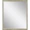 Homeroots 31" Silver Wood Accent Mirror 632785 - alternate 1