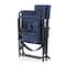Picnic Time Family Of Brands Sports Chair, Navy Blue with Black Accents 809-00-136-000-0 - alternate 6