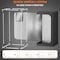 Topmaster Portable Steam Sauna, 99-Min Timer, 9 Heat Levels, 3L Steamer, Foldable Chair, Gray Waterproof Tent TMSAUST30BLK.6 - alternate 6
