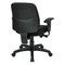 Office Star Products Pneumatic Task Chair Deluxe Task Chair, Coal 33107-30 - alternate 3