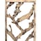 Homeroots 72" Brown Solid Wood Folding Three Panel Screen Room Divider 376797 - alternate 4