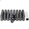 Coyote Wheel Accessories WHEEL INSTALLATION KIT 8 Lug Kit 14 Millimeter x 15 Thread Size 60 Degree Conical Spline Drive 63K848BLK - alternate 1